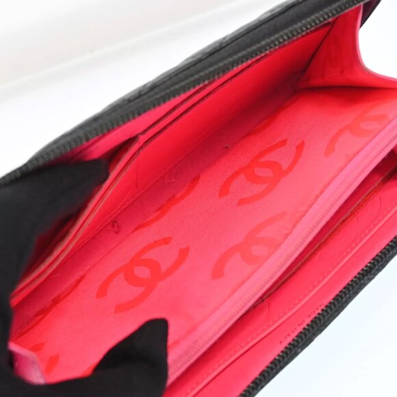 ❤️CHANEL Cambon Black Leather Wallet/Clutch❤️ - Picture 12 of 16